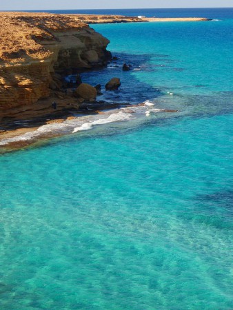 Costa cerca de Marsa Matruh, Egipto